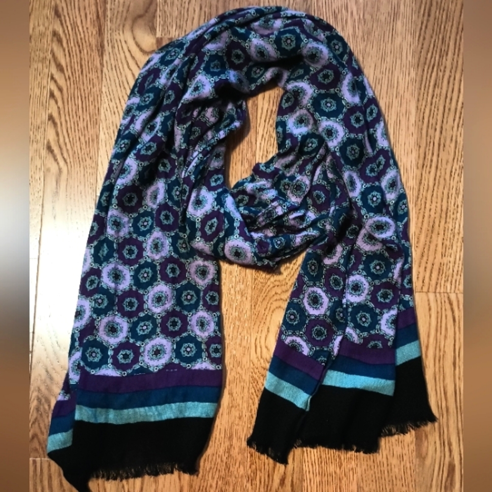 Talbot's Purple and Blue Scarf